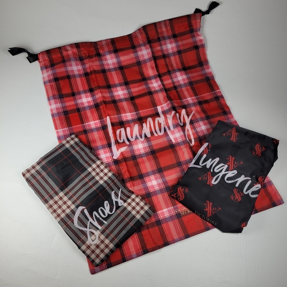 NWT Victoria's Secret 4PC Bag Makeup-Laundry-Shoes-Lingerie Travel Set - Picture 5 of 12